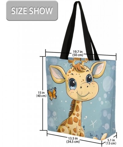 Stylish Animal Prints Canvas Tote - A Great Accessory for Travel $13.79 Totes