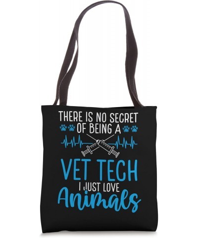 Vet Tech Appreciation Funny Veterinary Tech Graduate Tote Bag $13.80 Totes