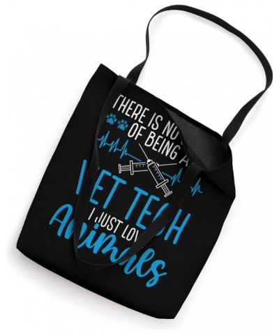 Vet Tech Appreciation Funny Veterinary Tech Graduate Tote Bag $13.80 Totes