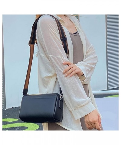 Small Crossbody Bags for Women Trendy Multi-pocket Shoulder Handbag Satchel Bag Camera Purse with Adjustable Strap Black $13....