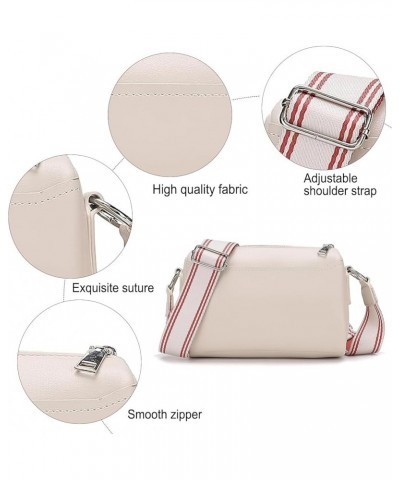 Small Crossbody Bags for Women Trendy Multi-pocket Shoulder Handbag Satchel Bag Camera Purse with Adjustable Strap Black $13....