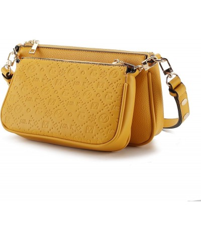 Shoulder Bag for Women, Crossover Handbag Purse Top-Handle Crossbody Bag Dayla Yellow $20.68 Shoulder Bags