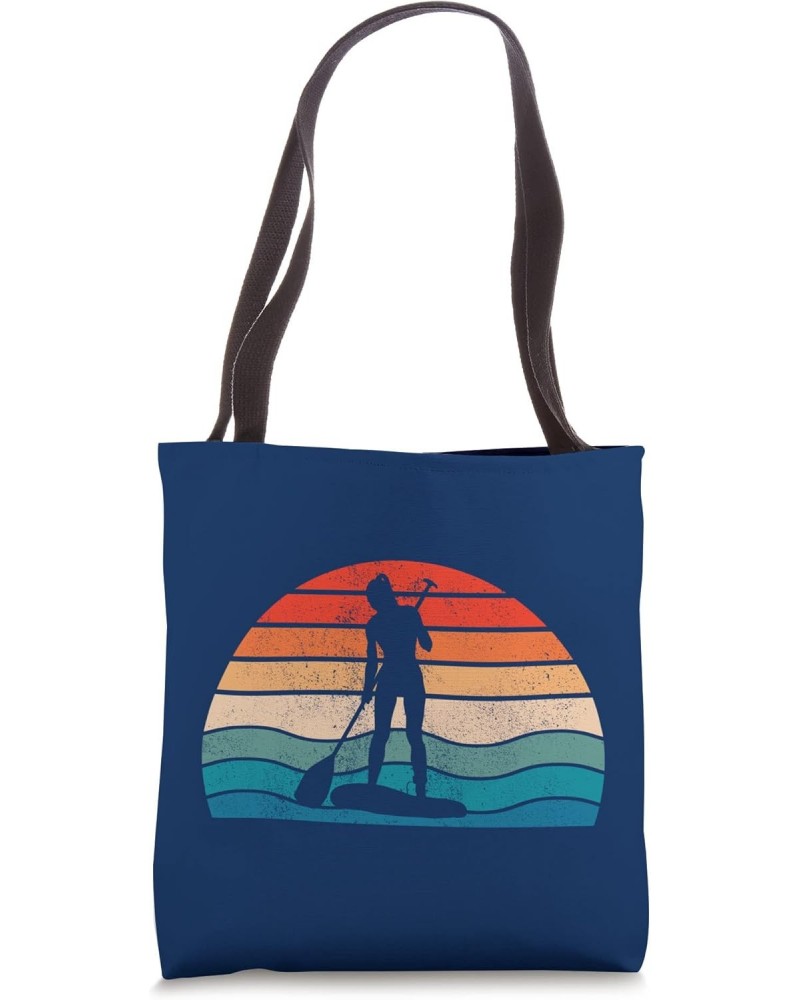 Stand Up Paddle Board SUP Woman Paddleboarding Paddleboard Tote Bag $13.04 Totes