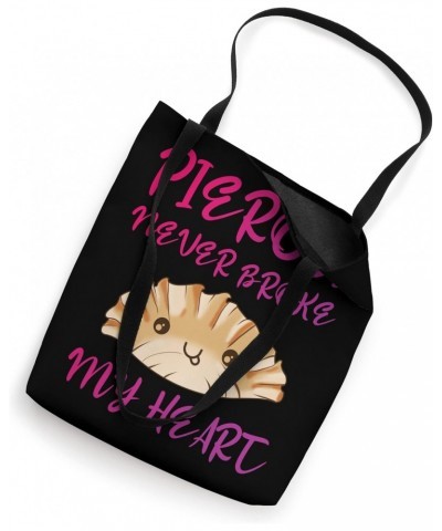 Pierogi Never Broke My Heart Homemade Polish Food Poland Tote Bag $12.39 Totes