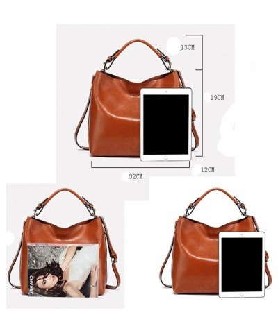 Women Handbags PU Leather Shoulder Bag Messenger Bag Top Handle Bag Red $22.43 Shoulder Bags