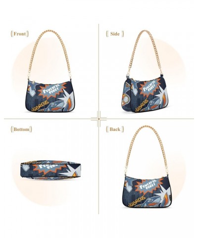 Crossbody Bags for Women Shoulder Purse Shark Robort Handbags Stylish Clutch Purse with Chain Strap $13.20 Totes