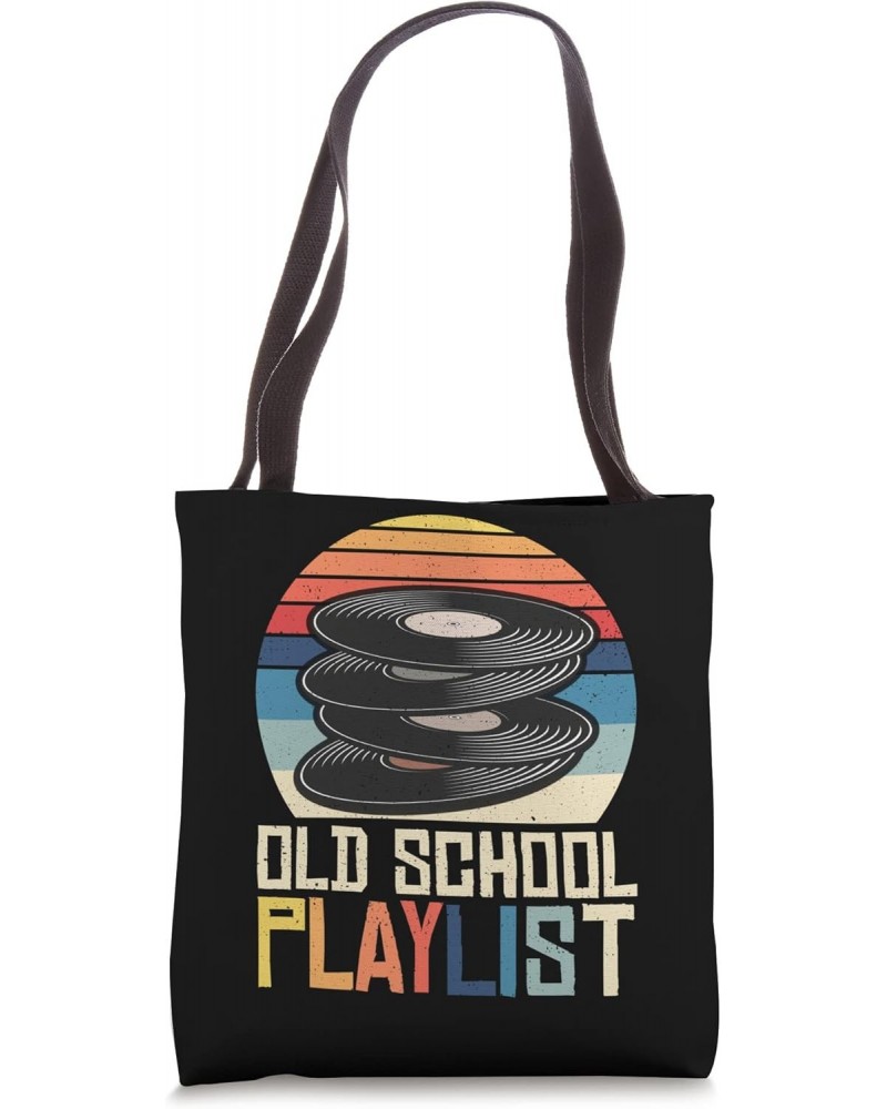 Music Vinyl Musican Record Store Music Lover Vinyl Tote Bag $11.70 Totes