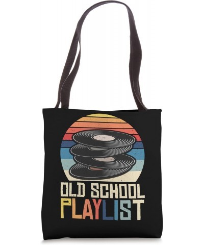 Music Vinyl Musican Record Store Music Lover Vinyl Tote Bag $11.70 Totes