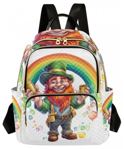 Small Backpack Purse for Women, St. Patrick's Day Man Travel Bag Casual Daypack Shoulder Bag Medium $20.15 Backpacks