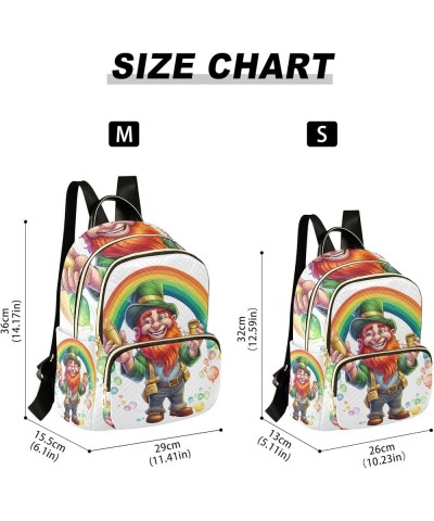 Small Backpack Purse for Women, St. Patrick's Day Man Travel Bag Casual Daypack Shoulder Bag Medium $20.15 Backpacks