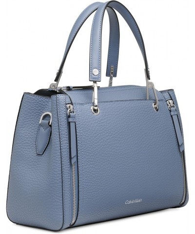 Reyna Novelty Satchel, Caramel Combo, One Size Flint Stone Blue $34.66 Satchels